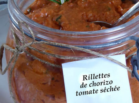 RECIPE MAIN IMAGE Rillettes de chorizo tomates séchées