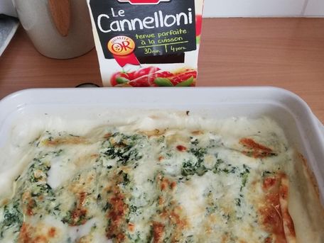 RECIPE MAIN IMAGE Cannelloni aux épinards