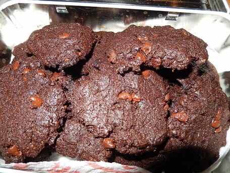 RECIPE MAIN IMAGE Cookies 100 chocolat