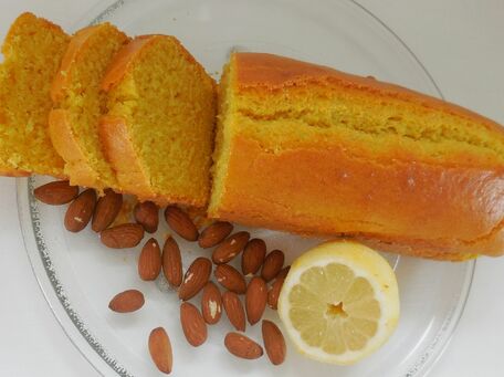 RECIPE MAIN IMAGE Cake aux amandes et au citron sans gluten 