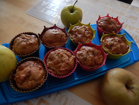 RECIPE MAIN IMAGE Muffins pommes/cannelle