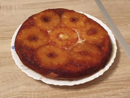 RECIPE MAIN IMAGE Gâteau à l’ananas, style Tatin
