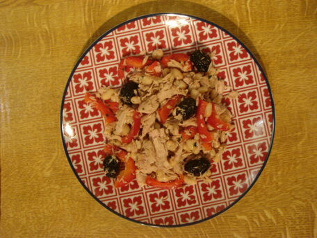 RECIPE MAIN IMAGE Salade de haricots blancs au thon et poivron