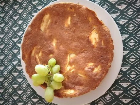 RECIPE MAIN IMAGE Gâteau aux pommes sans farine et matière grasse