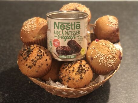 RECIPE MAIN IMAGE Muffins Ultra facile avec l'aide à pâtisser Nestlé