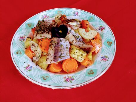 RECIPE MAIN IMAGE Salade hareng, carottes et pommes de terre