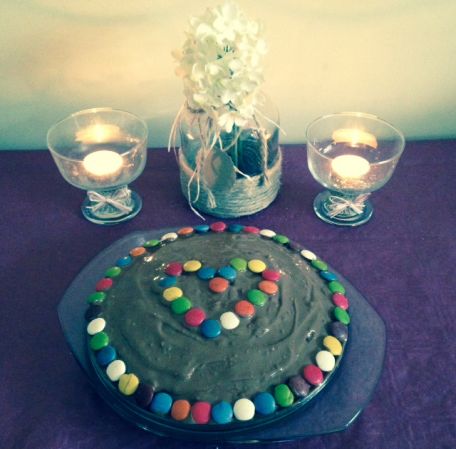 RECIPE MAIN IMAGE Gâteau (coloré) au chocolat