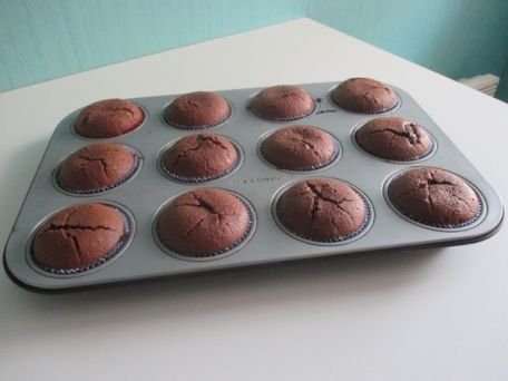 RECIPE MAIN IMAGE Muffins chocolat Nutella et coeur Nutella