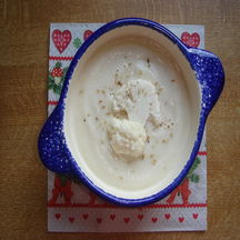 Crème de chou-fleur coco-sésame