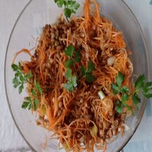 Salade lentilles carottes 