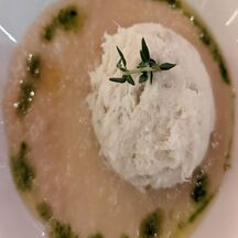 Cabillaud à la crème de mogettes