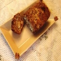 cake chèvre - noix façon pudding