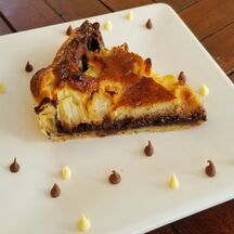 Tarte poires chocolat