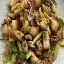 viande sautée aux légumes