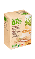 Bûchettes sucre blond 100% pure canne Carrefour Bio