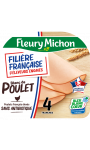 Blanc de poulet sans traitement antibiotique Fleury Michon