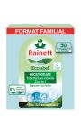 Tablettes lave-vaisselle Tout-en-1 Bicarbonate Ecolabel Rainett