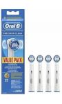 Precision Clean Electric toothbrush brush attachments Oral-B