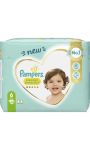 Pampers Couches premium protection taille 6 13kg+ Pampers