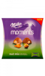 Chocolats au lait et noisettes moments nuts Milka