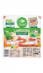 Lardons nature Carrefour Classic\'