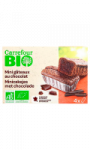 Mini gâteaux au chocolat Carrefour Bio