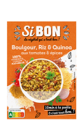 Boulgour riz quinoa aux tomates & épices Si BON