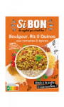 Boulgour riz quinoa aux tomates & épices Si BON