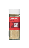 Poivre Blanc Moulu Carrefour