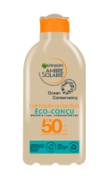 Lait haute protection hydratant Ocean Sun Spf 50 Ambre Solaire Garnier