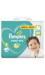 Couches taille 6 : 13-18kg Pampers