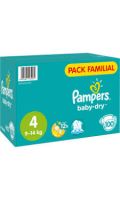 Couches taille 4+ : 10 - 15kg Pampers