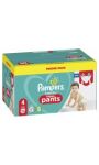 Couches culottes taille 4 : 9 - 15kg Pampers