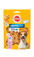 Hygiène dentaire pour chien dentastix chewy chunx 5-15kg saveur poulet Pedigree