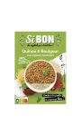 Quinoa boulgour & tandoori Sibon