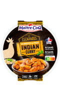 Les Escapades mini bouchées de poulet indian curry Maître Coq