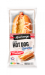 Hot dog knack et béchamel à la moutarde Madrange