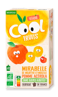 Compote en gourde pomme mirabelle Cool Fruits Vitabio