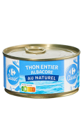 Thon albacore au naturel Carrefour Classic\'
