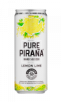 Boisson aromatisée alcoolisée citron lemon lime hard seltzer Pure Piraña