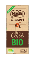 Tablette de chocolat noir corsé bio Nestlé Dessert