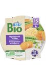Plat bébé bio légumes pâtes dès 15 mois Carrefour Baby Bio