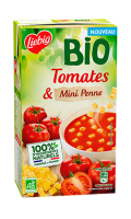 Soupe à la tomates et mini penne bio Liebig