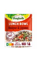 Plat préparé végétal légumes & boulgour Lunch Bowl Bonduelle