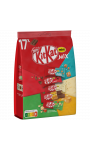 Assortiment de mini barres de chocolat au lait Kit Kat