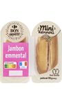 Sandwich mini viennois jambon emmental Carrefour Bon Appétit!