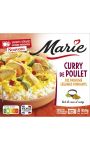 Plat cuisiné Poulet Riz parfumé Légumes fondants Marie