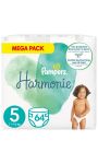 Couches bébé harmonie taille 5 Pampers