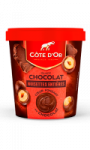 Glace chocolat noisettes entières Côte d\'Or