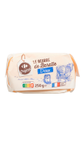 Beurre de baratte doux Carrefour Original